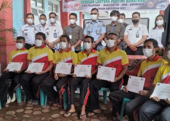 Kalapas Narkotika Kelas IIA Pematangsiantar EP. Prayer Manik Tutup Kegiatan Pendidikan dan Pelatihan Keterampilan Bersetifikat