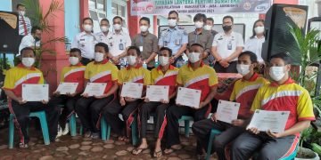 Kalapas Narkotika Kelas IIA Pematangsiantar EP. Prayer Manik Tutup Kegiatan Pendidikan dan Pelatihan Keterampilan Bersetifikat