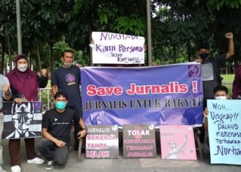 AJI Medan Biro Siantar : Hukum Maksimal Oknum Polri yang Menganiaya Jurnalis Tempo Nurhadi