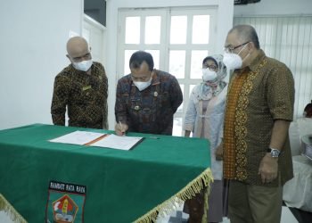 Pemkab Asahan Lakukan MoU Buka PKM Mahasiswa Program Studi Doktor Ilmu Pertanian UMA
