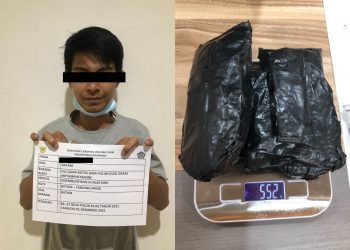 Dee Beserta Tim K – 9 Bea Cukai Batam Tangkap Sabu Seberat 552 Gram