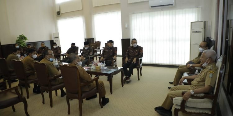 Bupati Asahan Terima Audiensi BPK DHD 45 Sumut Dan BPK DHC 45 Kabupaten Asahan