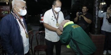 Bupati Asahan Beserta Wakil Sambut Dua Atlet Berprestasi