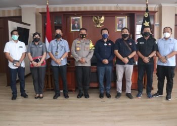 Audensi dan Silaturahmi Kapolda Kepri Bersama Lembaga Perlindungan Saksi dan Korban RI
