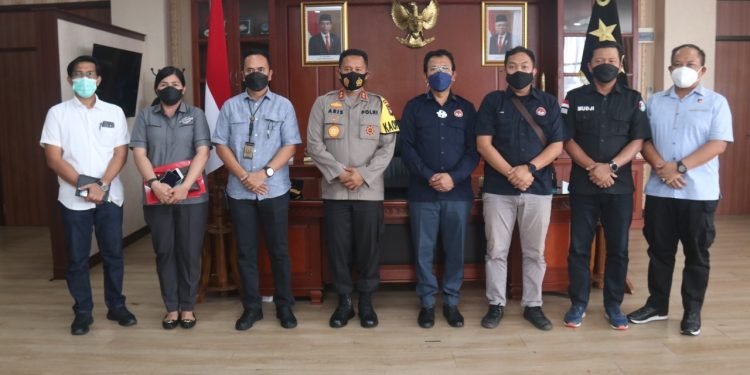 Audensi dan Silaturahmi Kapolda Kepri Bersama Lembaga Perlindungan Saksi dan Korban RI
