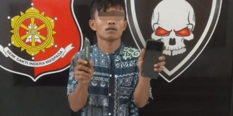 Doorrr..! Kaki Sikkat Pelaku Curas Ditembus Timah Panas