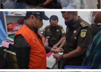 Kejari Samosir Tahan Direktur CV Netpackage Tersangka Kasus Korupsi Sistem Informasi Kependudukan TA 2006, Kerugian Negara Rp. 640 juta