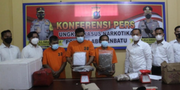 Polres Labuhanbatu Ungkap Peredaran Ganja Di Rantau Prapat