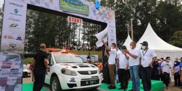 Kejuaraan Nasional Rally Putaran I & II resmi dibuka Wagubsu Musa Rajekshah