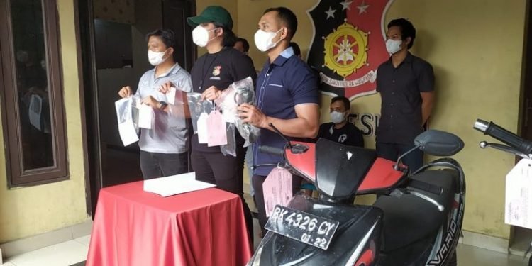 Polsek Medan Helvetia Ungkap Kasus Tindak Pidana Pencurian Dengan Pemberatan