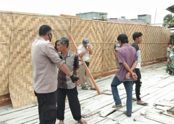 Warga Jalan Kartini Kelurahan Tanjung Tiram Minta Tigan Bongkar Pagar Tepas Tanah Milik Negara