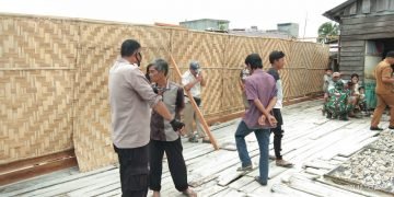 Warga Jalan Kartini Kelurahan Tanjung Tiram Minta Tigan Bongkar Pagar Tepas Tanah Milik Negara