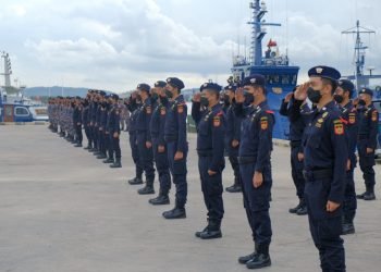 Kolaborasi Jaga Perairan Indonesia Patroli Bea Cukai Kepri dan Batam Bersama Lantamal lV Tanjung Pinang