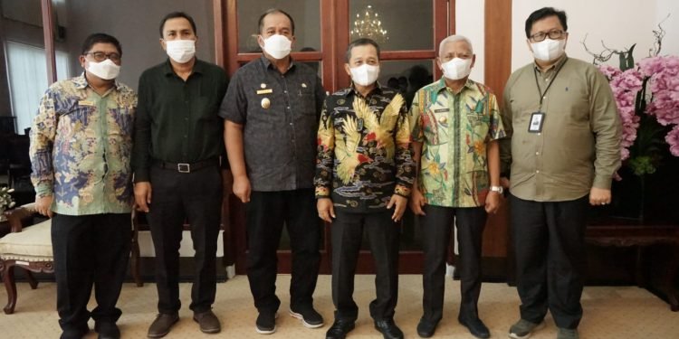 Bupati Asahan Terima Kunjungan Kerja Direktur Pemasaran PT Bank Sumut