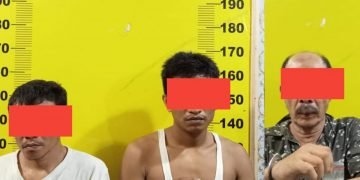Reskrim Polsek Simpang Empat Polres Asahan Amankan Tiga Pria Kasus Tindak Pidana Narkotika Jenis Sabu