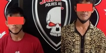 Sat Reskrim Polres Asahan Amankan 2 Pelaku Penganiayaan Di Desa Perbangunan