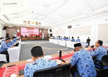 Bupati Kabupaten Batu Bara Ir. H. Zahir, M.AP Bersama OPD Gelar Rapat Kerja Tahun 2022