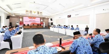 Bupati Kabupaten Batu Bara Ir. H. Zahir, M.AP Bersama OPD Gelar Rapat Kerja Tahun 2022