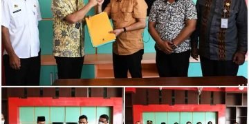 Badan Pertanahan Nasional (BPN) Serahkan Sebidang Tanah Tempat Pembangun Kantor Bupati Batu Bara