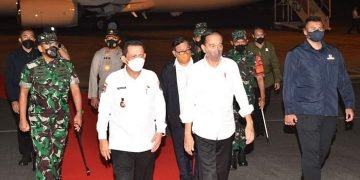 Presiden RI Joko Widodo Tiba di Bintan Dalam Rangka Pertemuan Dengan PM Singapura Lee Hsien Loong