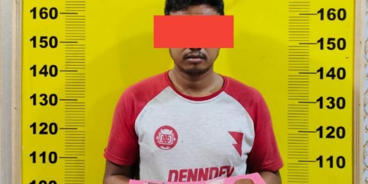 Sat Res Narkoba Polres Asahan Amankan Seorang Pria Pengedar Sabu Di Dusun 3 Desa Pule Pule