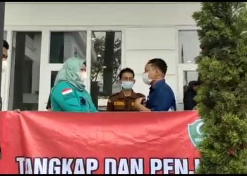 Aksi ke II PW HIMMAH Sumut, “Tangkap dan Penjarakan Kadis PUPR Tanjung Balai”