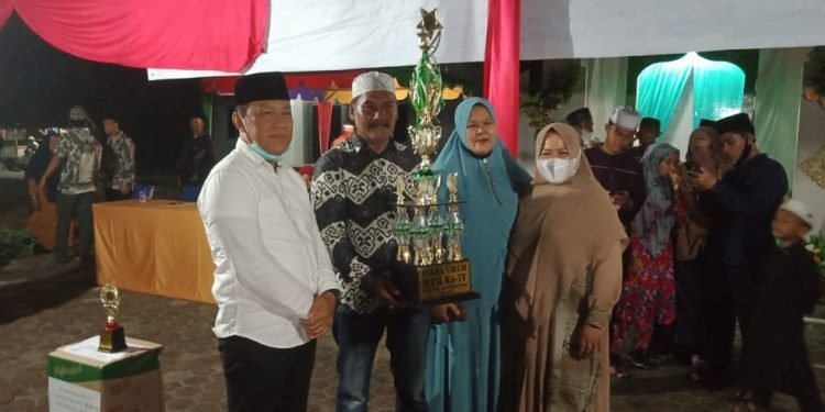 Desa Guntung Kecamatan Lima Puluh Pesisir Juara Umum MTQ Ke IV Tingkat Kecamatan Lima Puluh Pesisir