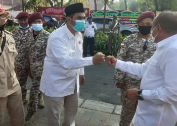 Sekda HIMPAK, Achmad Sapril Padang, S.IP  Dampingi Edy Rahmayadi dan Bobby Nasution dalam Peresmian Kantor Baru DPD Partai Gerindra Sumut