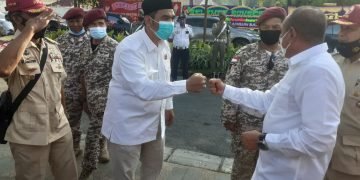 Sekda HIMPAK, Achmad Sapril Padang, S.IP  Dampingi Edy Rahmayadi dan Bobby Nasution dalam Peresmian Kantor Baru DPD Partai Gerindra Sumut
