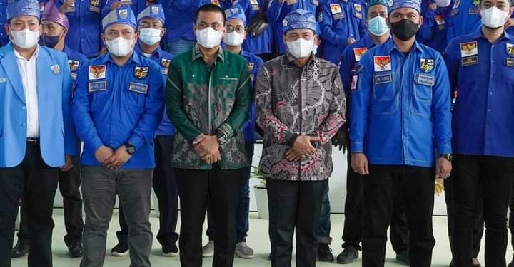 Bupati dan Ketua DPRD Batu Bara Hadiri Pelantikan DPD KNPI Batu Bara Periode 2021 s.d 2024