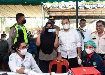 Genjot Vaksinasi Dengan Berikan Reward, Bupati Batu Bara Ir. H. Zahir, M.AP Optimalisasi Kesehatan Masyarakat Batu Bara