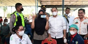 Genjot Vaksinasi Dengan Berikan Reward, Bupati Batu Bara Ir. H. Zahir, M.AP Optimalisasi Kesehatan Masyarakat Batu Bara