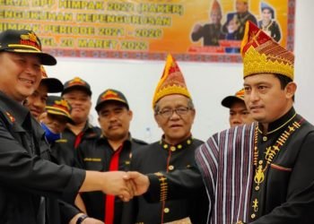 Ketua DPP Himpak Terima Hasil Struktur Kepengurusan dari Ketua DPW Himpak Sumut
