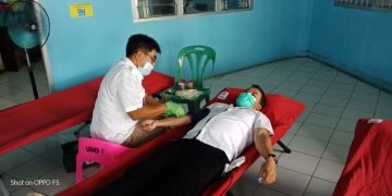 Sambut Hari Bhakti Pemasyarakatan Lapas Kelas IIA Pematangsiantar Gelar Kegiatan Donor Darah