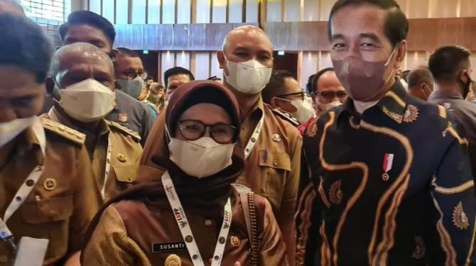 Plt. Walikota Pematangsiantar dr. Hj. Susanti Dewayani Sp.A ‘ Hadiri dan Dengarkan Arahan Presiden Republik Indonesia