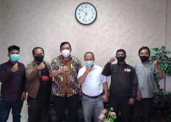 Kepala BNNK Pematangsiantar Dr. Tuangkus Harianja, MM Terima Audiensi DPC. KWRI Siantar – Simalungun