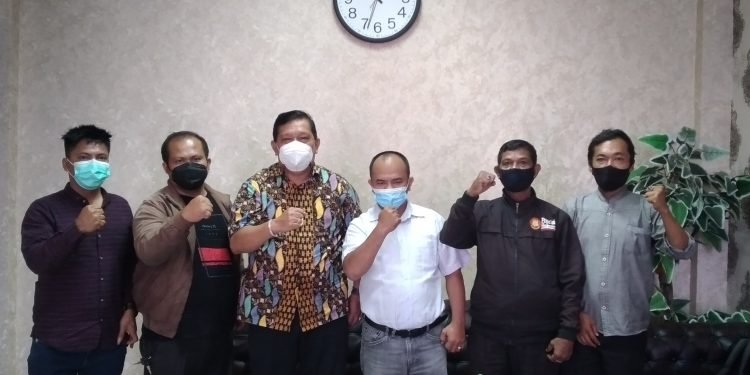 Kepala BNNK Pematangsiantar Dr. Tuangkus Harianja, MM Terima Audiensi DPC. KWRI Siantar – Simalungun