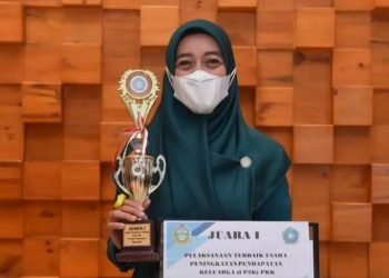 Maya Indriasari Zahir : PKK Batu Bara Raih Juara 1 Usaha Peningkatan Pendapatan Keluarga (UP2K) Tahun 2022