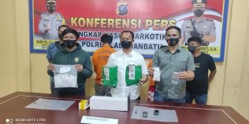 Polres Labuhanbatu Ungkap Perederan Narkotika Di Kota Rantau Prapat