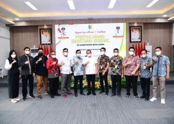 Dinas Sosial Pemberdayaan Perempuan dan perlindungan Anak Kabupaten Batu Bara Gelar Rapat, Bupati Minta Update Data Terbaru