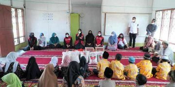 Ketua BK3S Batu Bara Ny. Maya Indriasari Zahir Berikan Bantuan Kepada Lembaga Kesejahteraan Sosial Anak (LKSA) Kabupaten Batu Bara