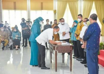 Bupati dan TP-PKK Batu Bara Hadiri Sosialisasi dan Launching DRPPA Bebas Stunting Sumatera Utara