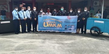 Lapas Kelas IIA Pematangsiantar Gelar Bakti Sosial dan Bantu Pelaku UMKM Sekaligus Peringati Hari Bhakti Pemasyarakatan