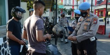 Operasi Penegakan Ketertiban dan Disiplin Anggota Polda Kepri oleh Bidang Propram Polda Kepri