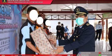 Lapas Kelas IIA Pematangsiantar Ikuti Upara Puncak Peringatan Hari Bhakti Pemasyarakatan ke – 58 Secara Virtual
