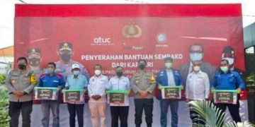 Kapolri Salurkan Bantuan Kepada Buruh Terdampak Covid-19, Ketua KSPSI Ucap Terima Kasih Ke Kapolri
