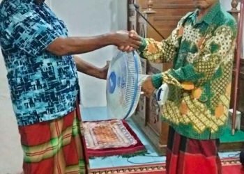 Safari Ramadhan Lembaga Pendidikan Ma’arif dan PC NU Batu Bara, Sambangi Masjid Al-Jamik Medang Deras