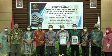 Ketua DPRD Batu Bara Dampingi Bupati Terima Opini WTP Ke-4 Kabupaten Batu Bara