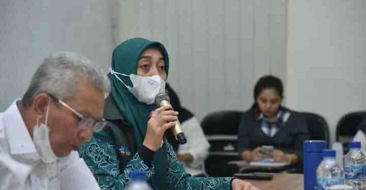 Ketua TP-PKK Batu Bara Maya Indriasari, SE Bersama Dinas Kesehatan P2KB Sosialisasikan Edukasi Gizi