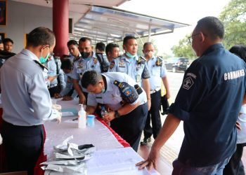 Dirkamtib Direktorat Jenderal Pemasyarakatan (DitjenPAS) Apresiasi Lapas Kelas IIA Pematangsiantar dan Meminta Petugas Tetap Waspada